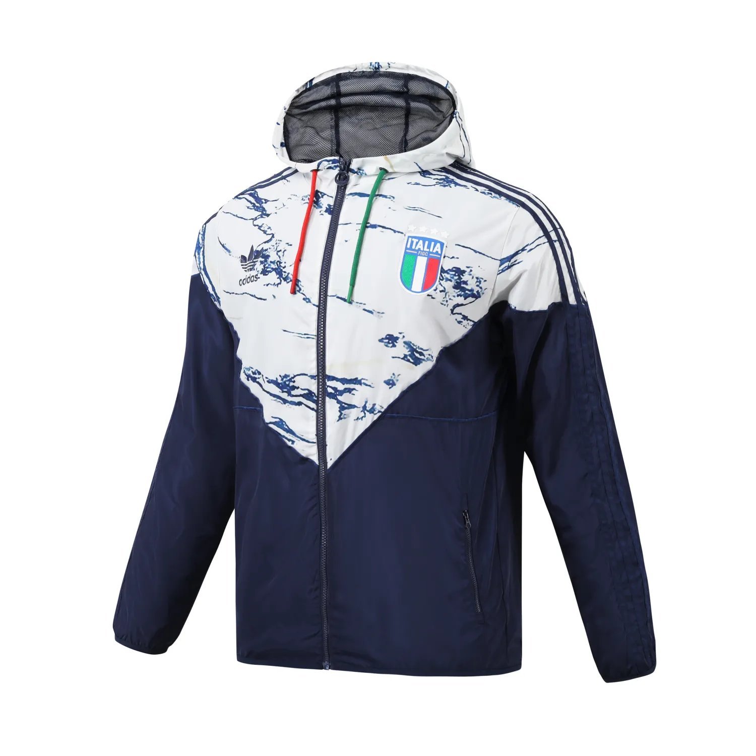2023 Italy Hooded Windbreaker 