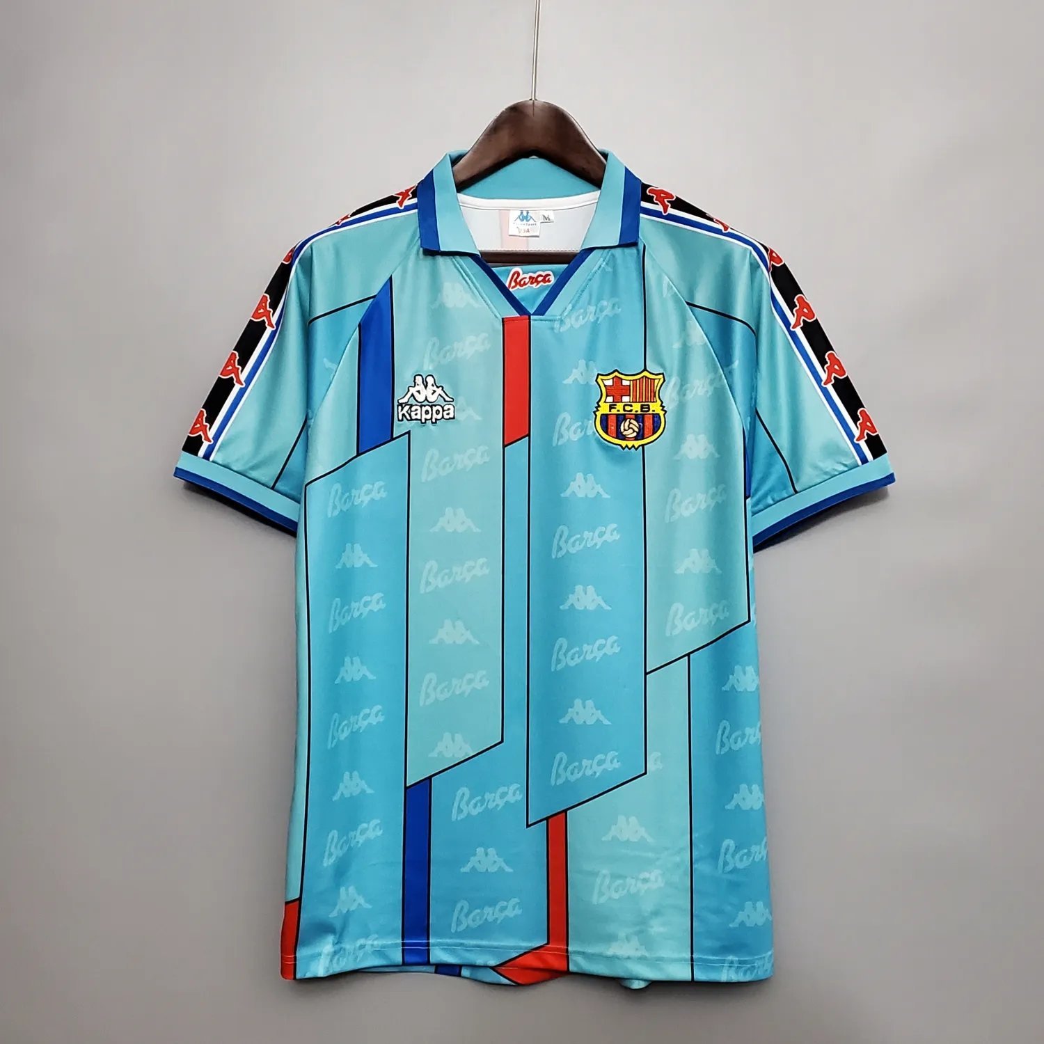 96-97 Barcelona Away Retro 