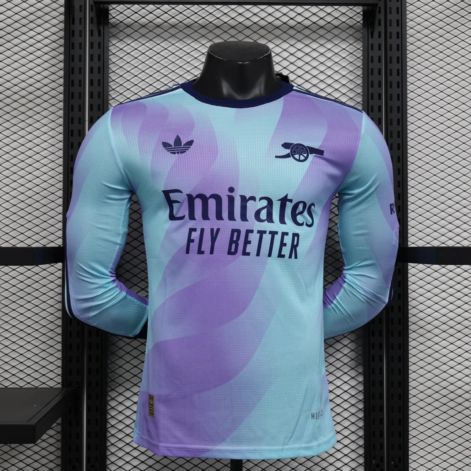 24-25 Arsenal Third Long Sleeve Player Version
