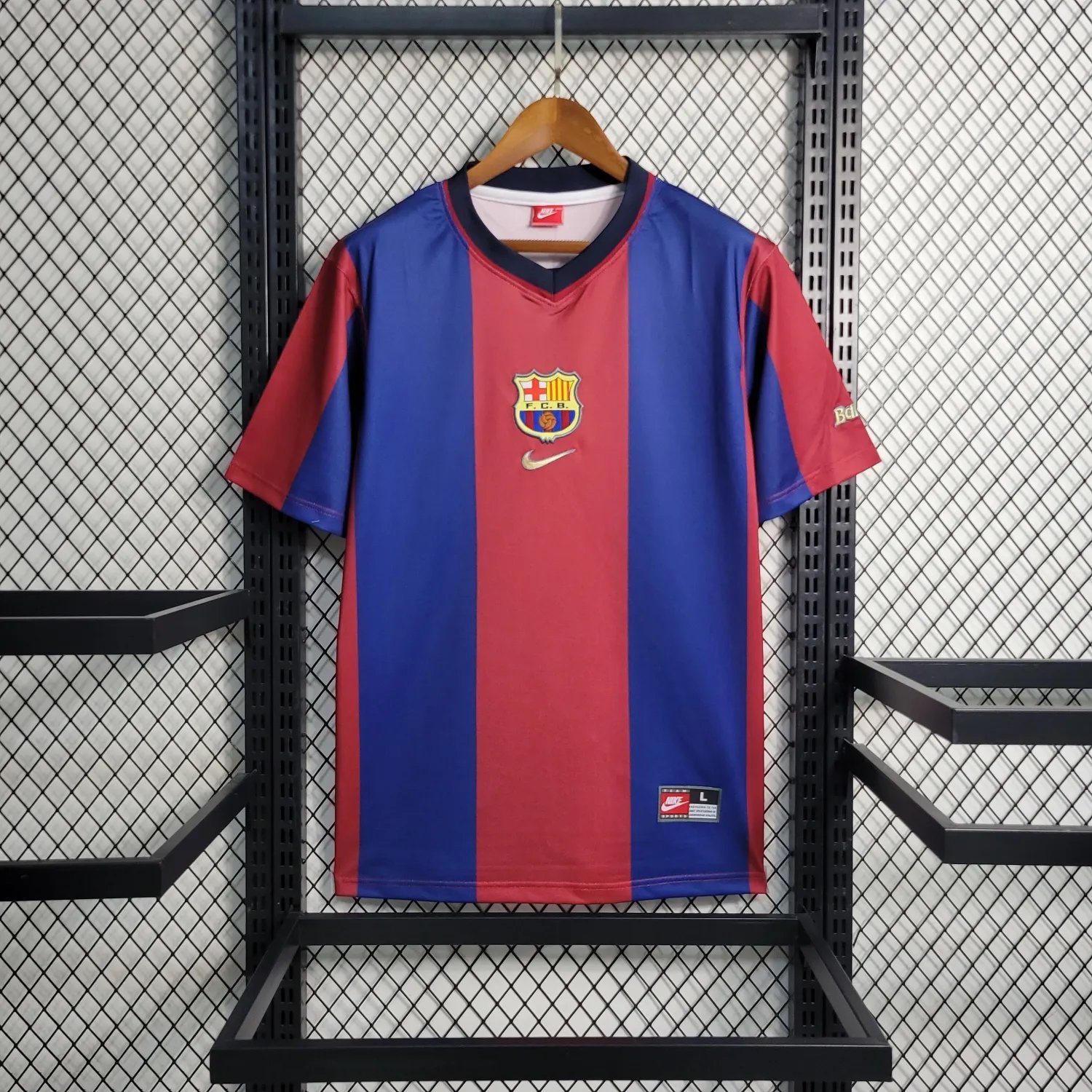 98-99 Barcelona Home Retro 