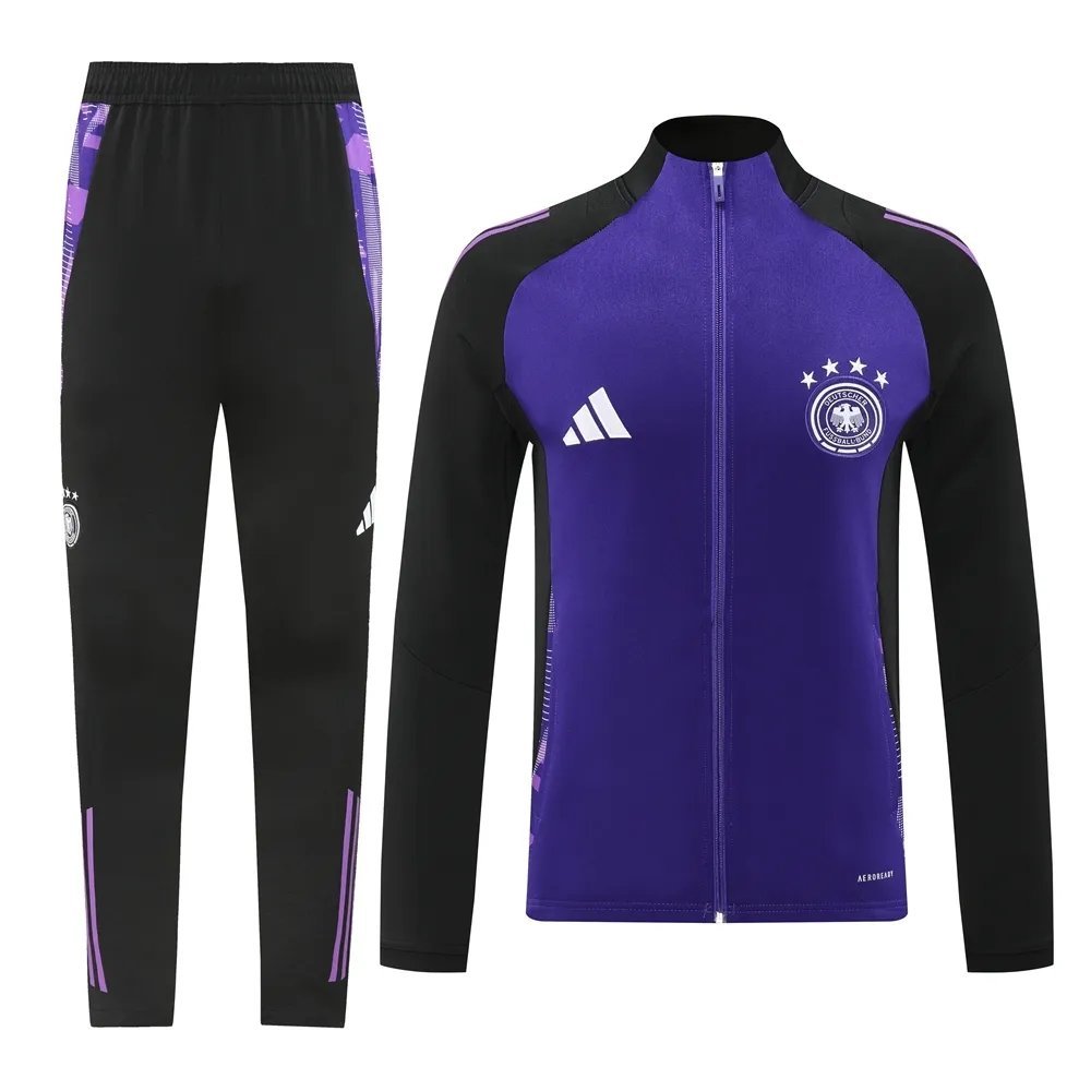 2024 Germany Purple Jacket Tracksuit