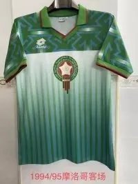 94-95 Morocco Away Green Retro 