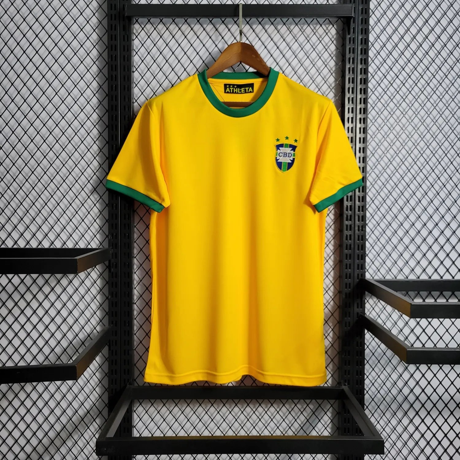 1970-1972 Brazil Home Retro 