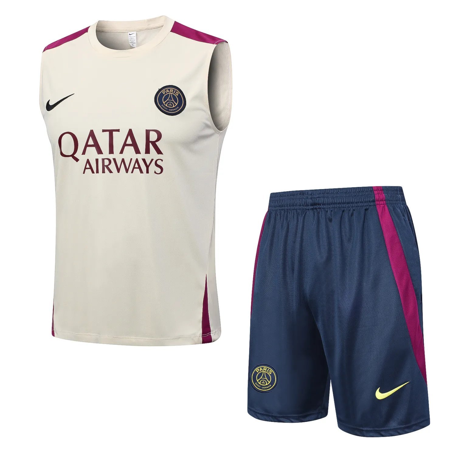 23-24 PSG Apricot colored Training Vest Suit