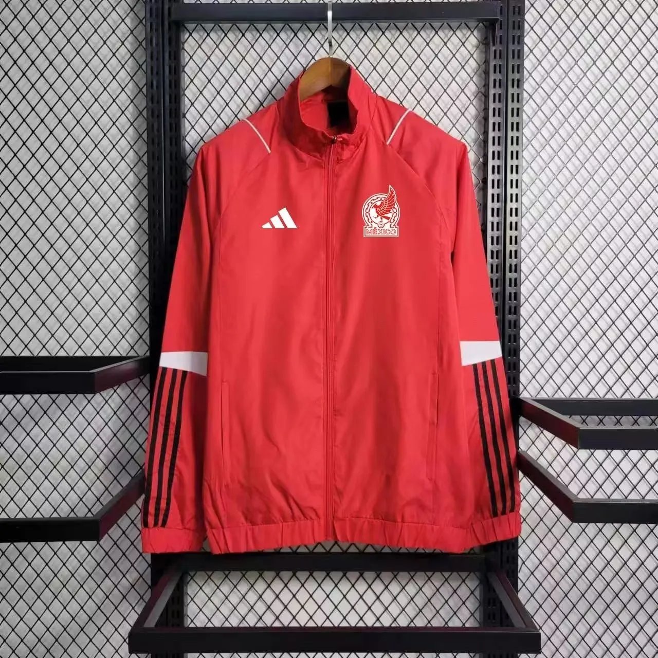 23-24 Mexico Red Windbreaker 
