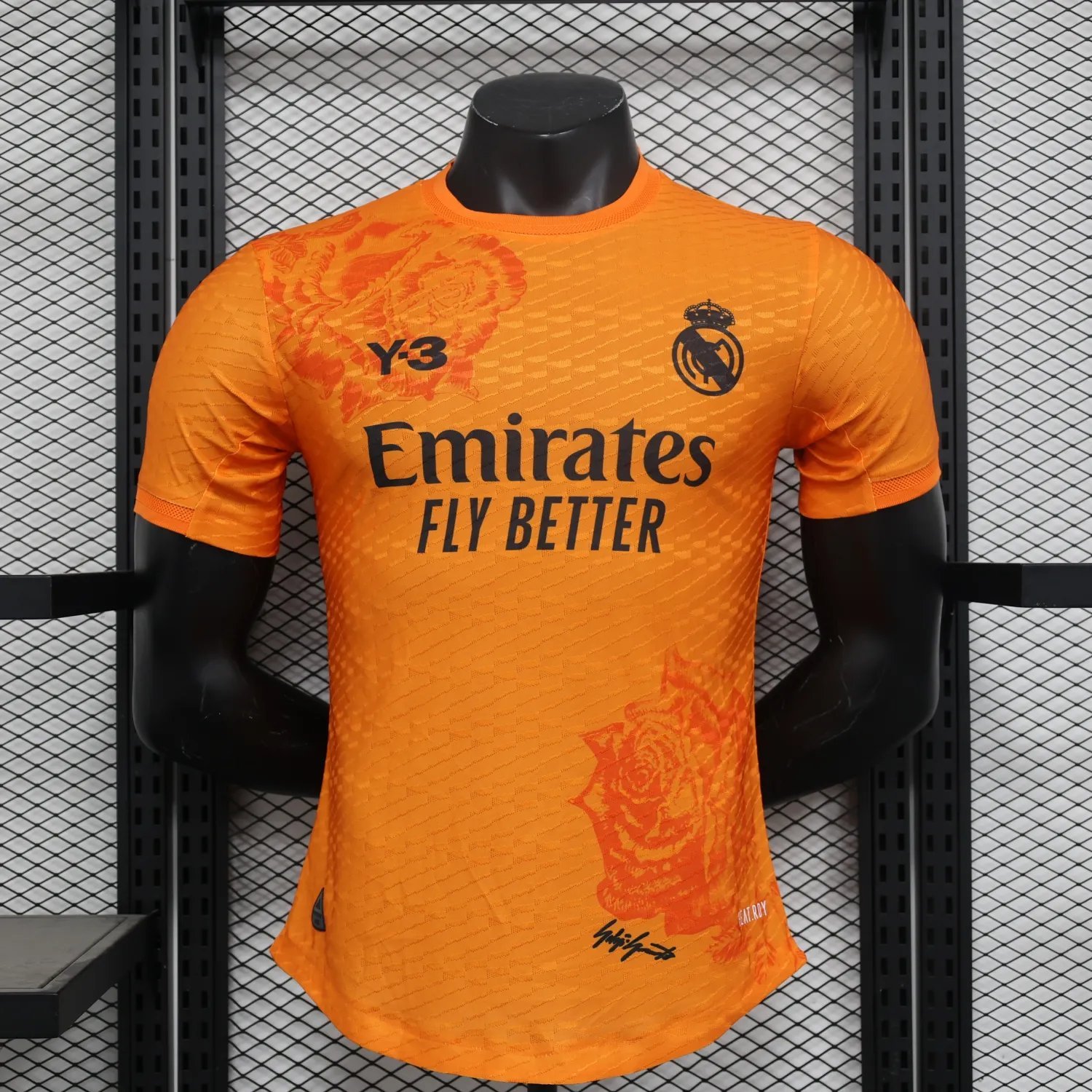 24-25 Real Madrid Y3 Orange Player Version
