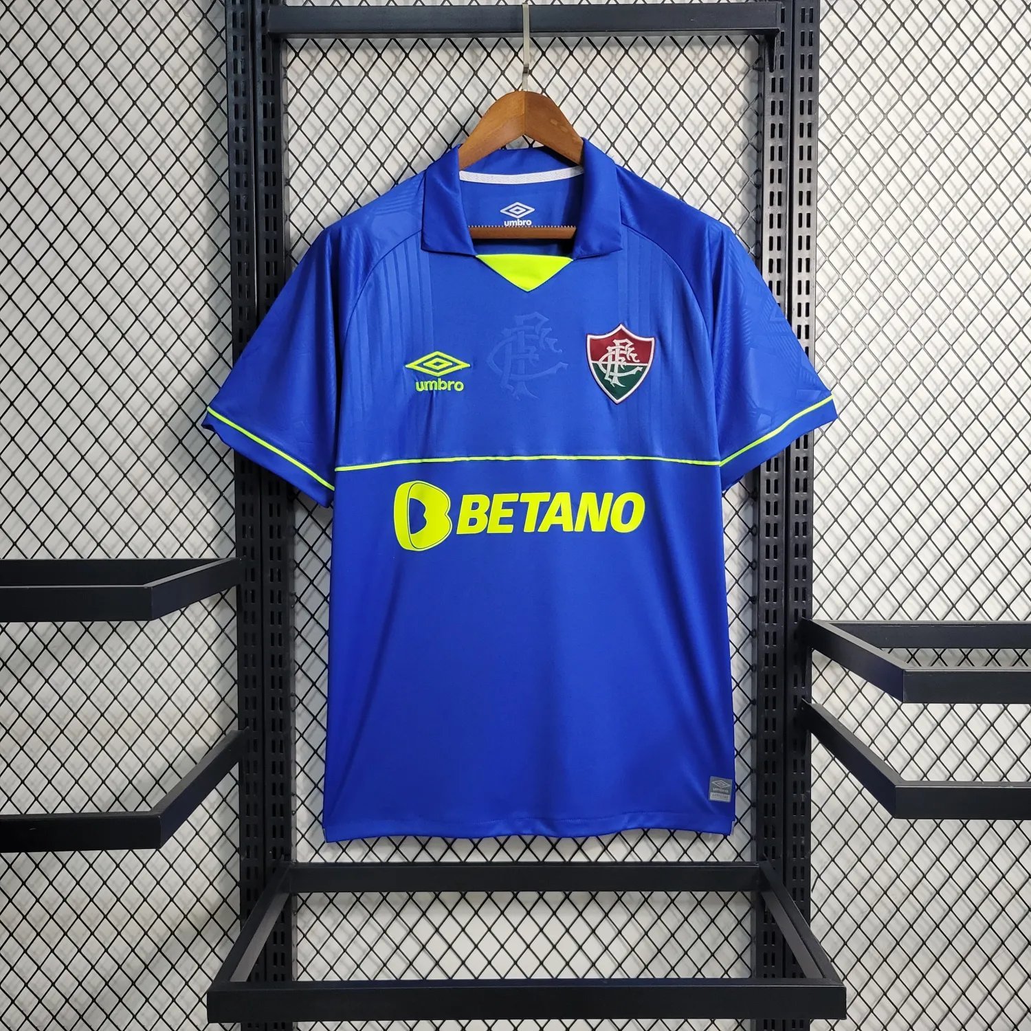 23-24 Fluminense GoalKeeper Blue Fan Version 