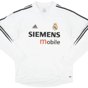 Real Madrid 05/06 Home Long Sleeve Ronaldo 9