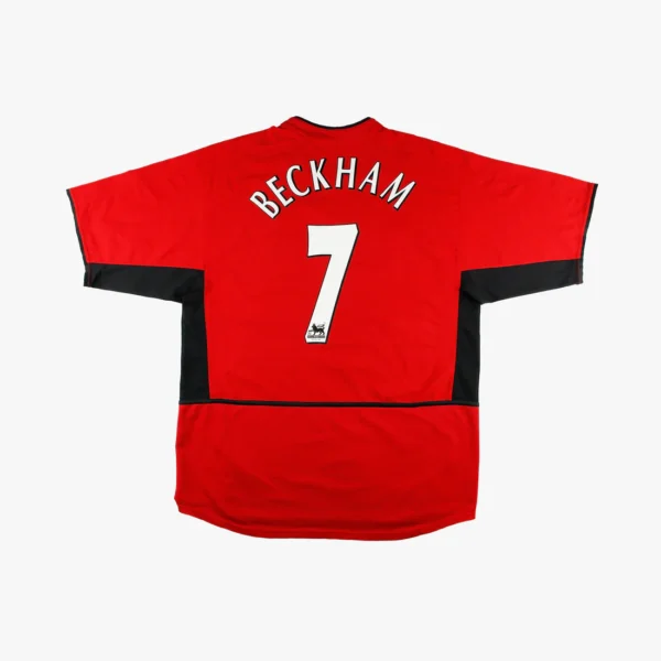 Manchester United 02/03 Home Beckham 7 - Image 2