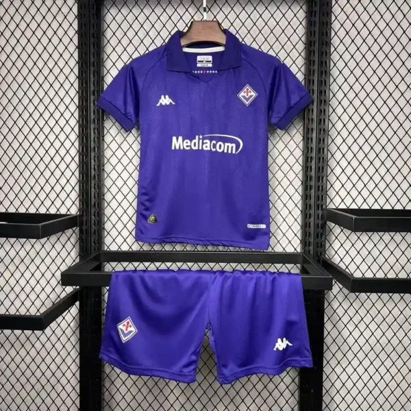 24-25 Fiorentina Home Kids Kit