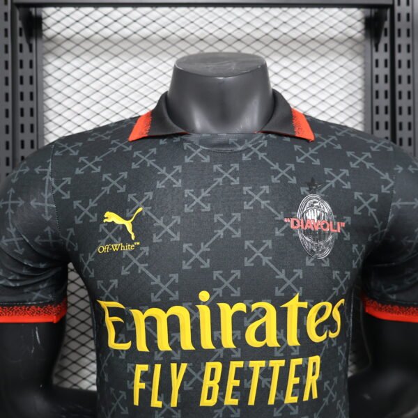 24-25 BLACK PUMA X AC MILAN X OFF-WHITE™ Player Version - Image 2