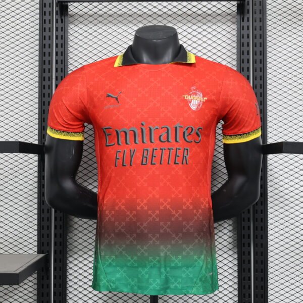 24-25 RED PUMA X AC MILAN X OFF-WHITE™ Player Version
