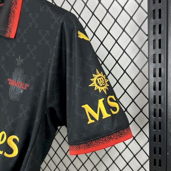 24-25 BLACK PUMA X AC MILAN X OFF-WHITE™ Fan Version - Image 2